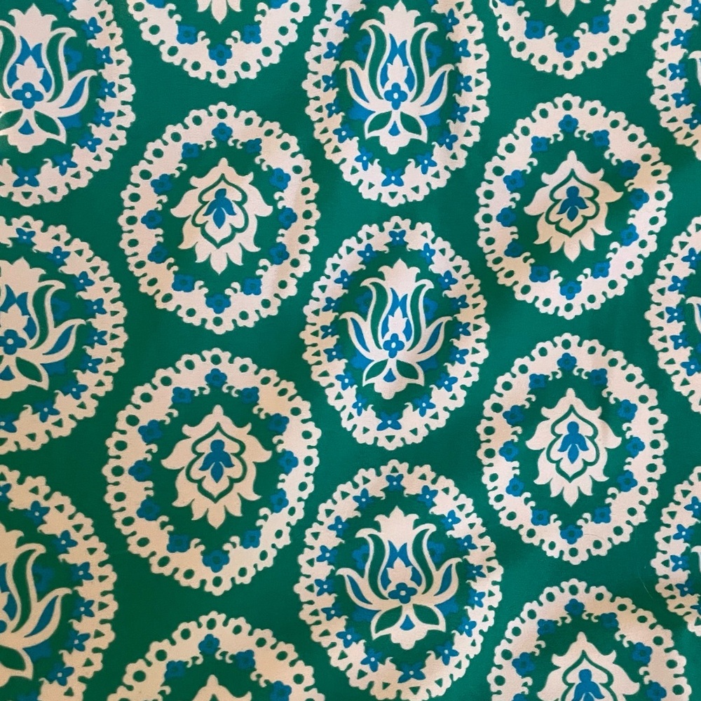 Boden Teal and White Floral One Piece Swimsuit - Picture 3 of 7